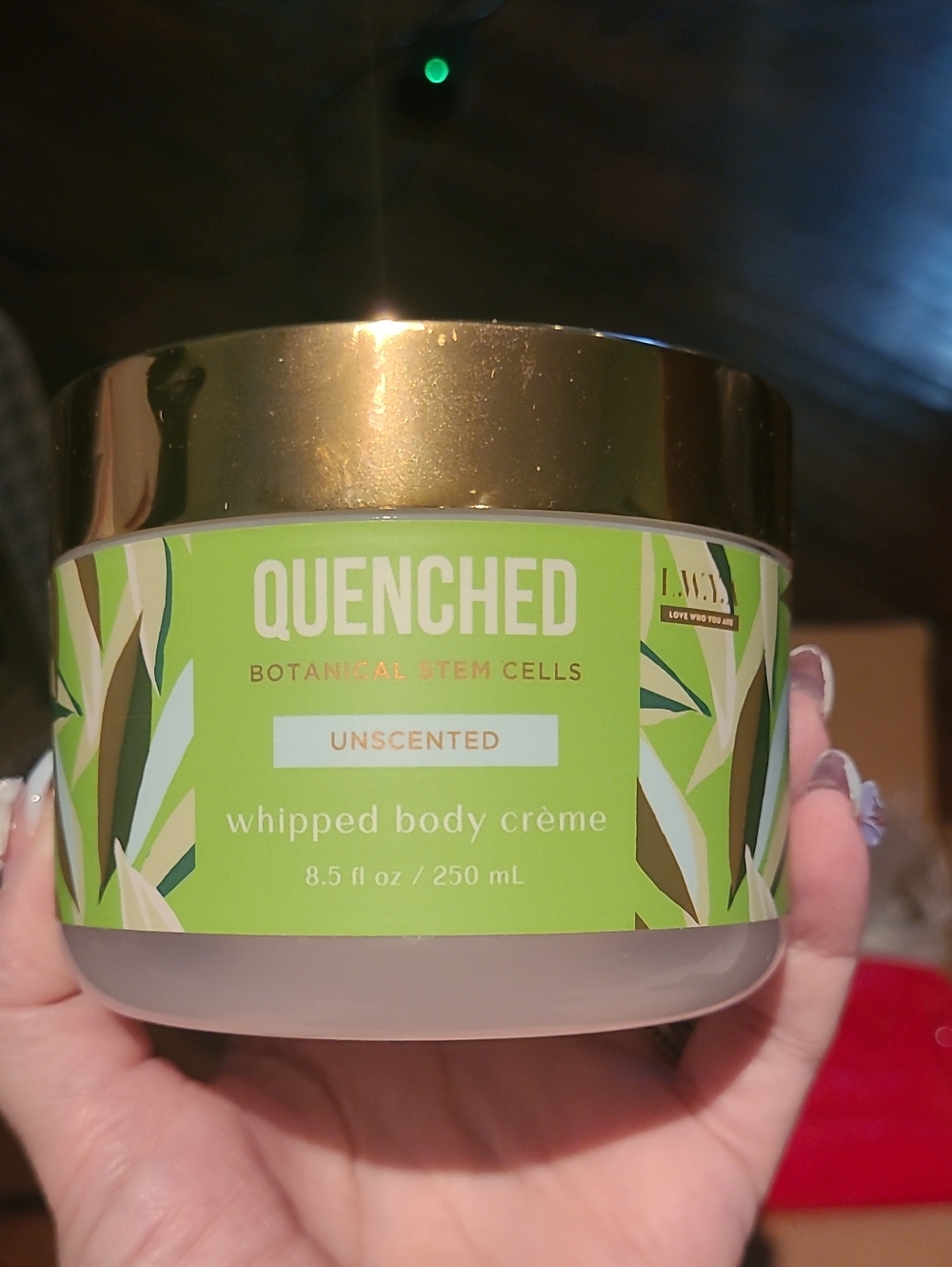 Quenched Unscented Whipped Body Crème
